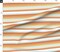 Orange Stripes Coastal Chic Beach House Retro Surfer West Cost Surf Ocean Horizontal Stripes. Custom Printed Fabric by Spoonflower Various Fabrics by the Yard or Fat Quarter